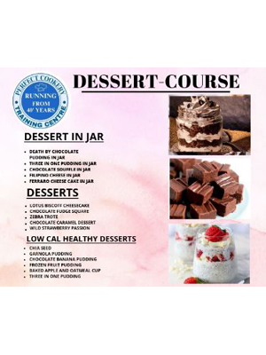 Desserts Course